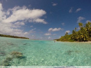 Catamaran in Fakarava - Tuamotu